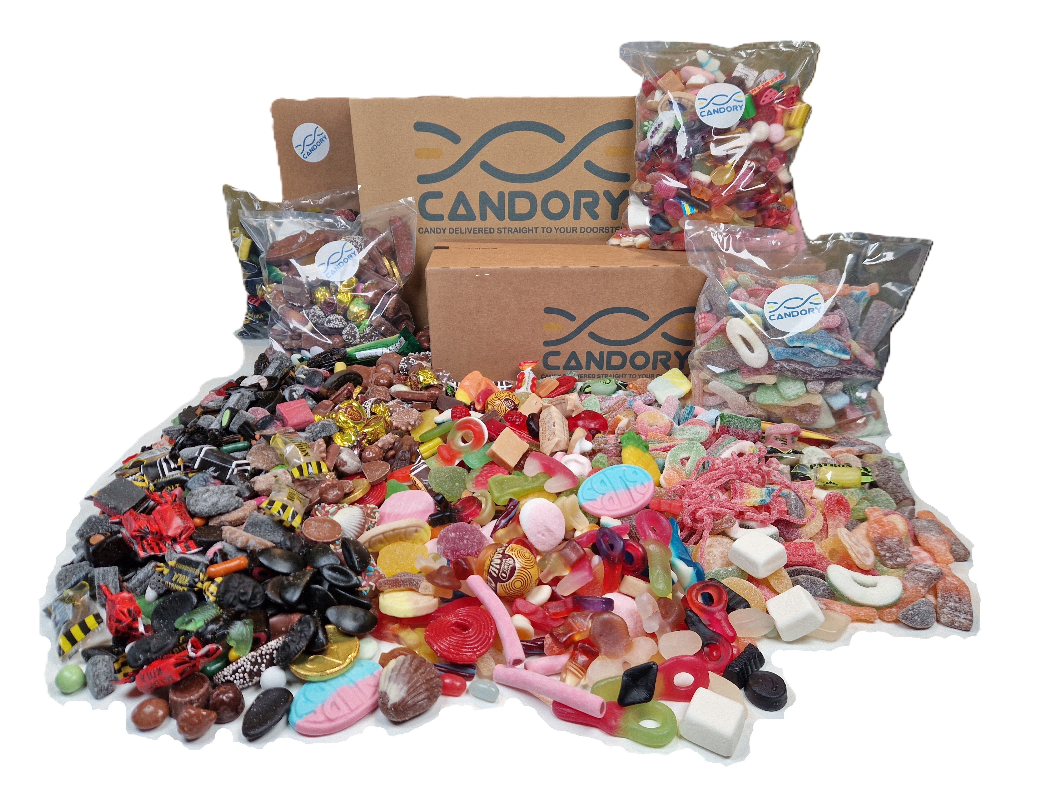 🖤 Sweet Celebration Black Week – 50 % Rabatt auf die größte Box mit schwedischen Süßigkeiten aller Zeiten!