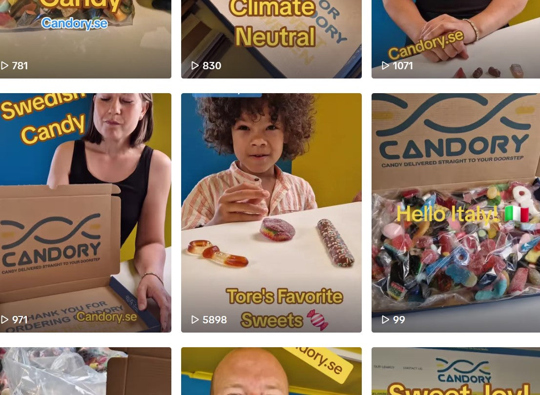 Enjoy the best of Swedish candy with Candory.se